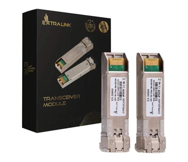 ExtraLink SFP+ 10G 2-pack+ LC/UPC 10km jednomodowy - 1543001 - zdjęcie 2